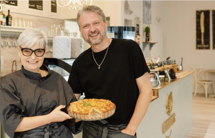 Sandor Kiss und Eva Kiss - Gründer von Vegan Kiss